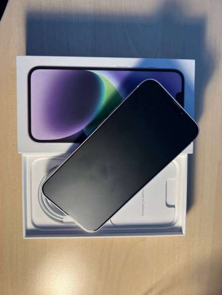 Новый iPhone 14 128 Purple+аксессуары в Котельниках фото 3
