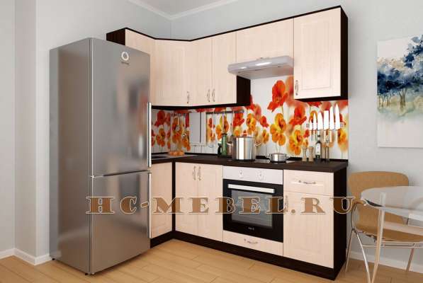 Кухня БЕЛАРУСЬ-8.6 модульная угловая, правая - левая в Москве фото 8