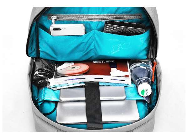 Лучший Ноутбук Рюкзак 15 Внешний USB Зарядка Сумка рюкзак в фото 6