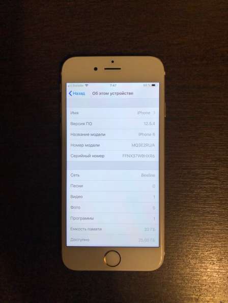 IPhone 6 64gb Gold в Москве фото 4