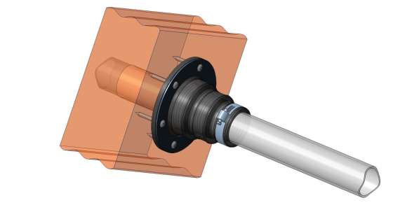Муфты (гермовводы) проходные для ввода труб и кабеля Ф16-250 в Пензе фото 5