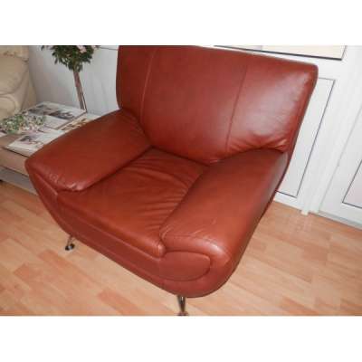Кресло для отдыха (кожа) CHARRMAN К2