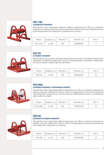 Кабельные ролики от производителя К-Электротехник в Санкт-Петербурге фото 9