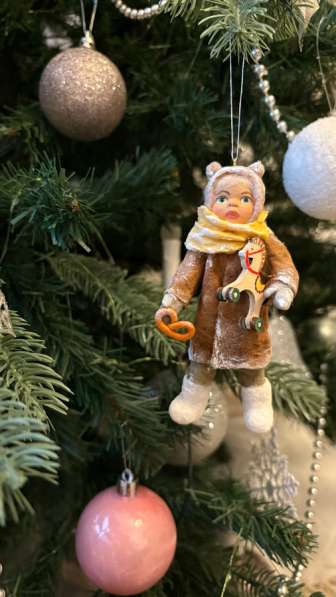 Ватные игрушки на елку в Москве