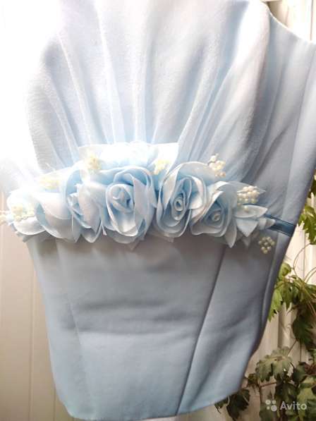 Платье нежного голубого цвета в Астрахани фото 5