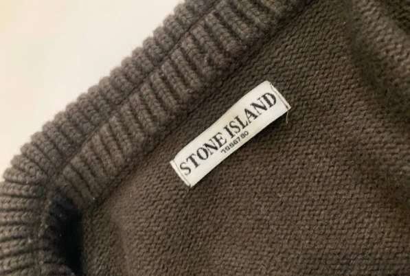 Vintage Stone Island Wool Zip Sweater в Москве фото 7