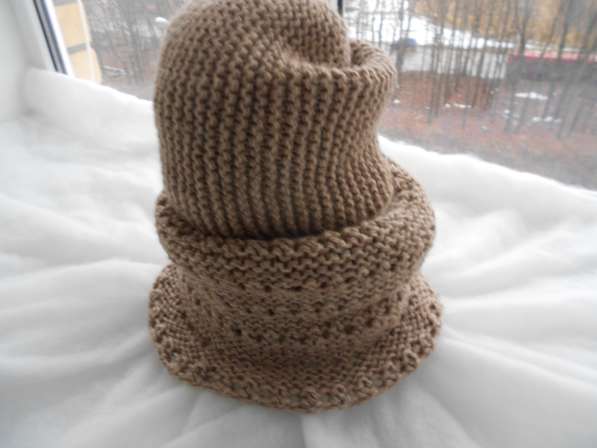 Вязаные женские шапки, снуды в Казани фото 6