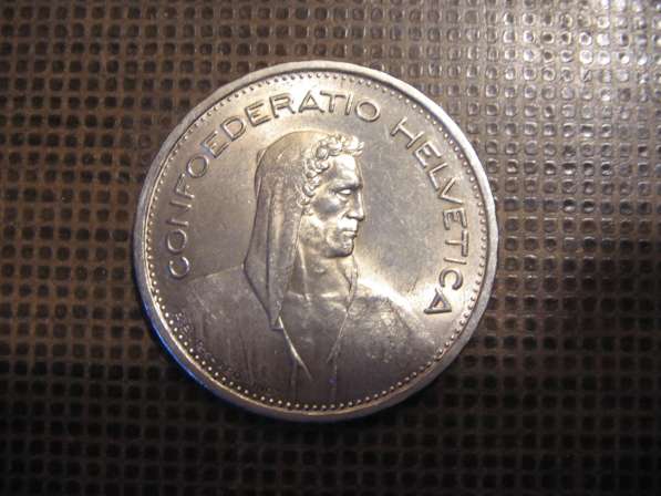 Швейцария 2 и 5 франков. Серебро. Оригиналы в Москве