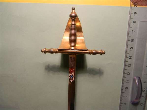 Сувенир:мини шпага Толедо(нож для открывания писем) Испания в фото 3