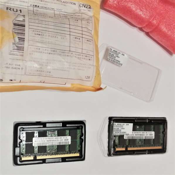 Оперативная память 2 ГБ 1 шт. Samsung DDR2 800 SO-DIMM 2Gb