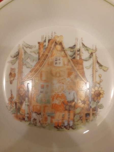 Детские тарелки из набора Пряничный домик ГДР в Королёве фото 4