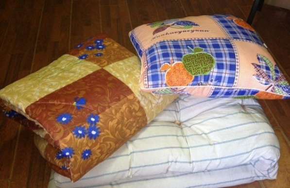 Матрац, подушка, одеяло(комплект) для рабочих, студентов