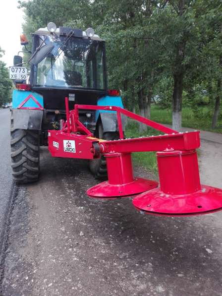 Услуги трактора: фрезеровка, вспашка, покос травы и др в Чехове фото 4
