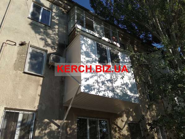 Расширение балконов под ключ (отделка, обшивка, пол) в Керчи фото 6