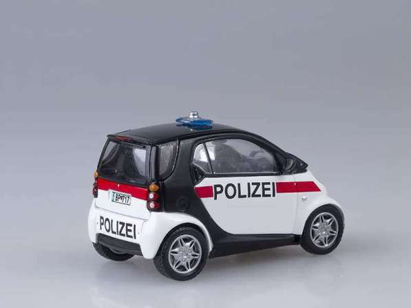 Полицейские машины мира №45 SMART CITY COUPE,полиция австрии в Липецке фото 5