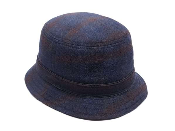 Шляпа панама шарф шерстяная мужская Gentelmens (т. синий) в Москве фото 5