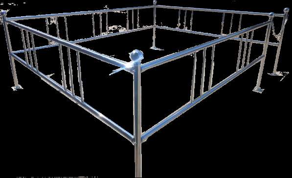 Ограды из нержавеющей стали в Воронеже фото 6