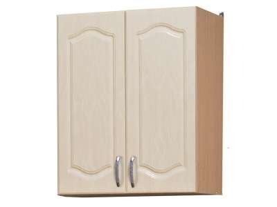 Шкаф для посуды ШВС-60 Перламутр ЕвроМебель