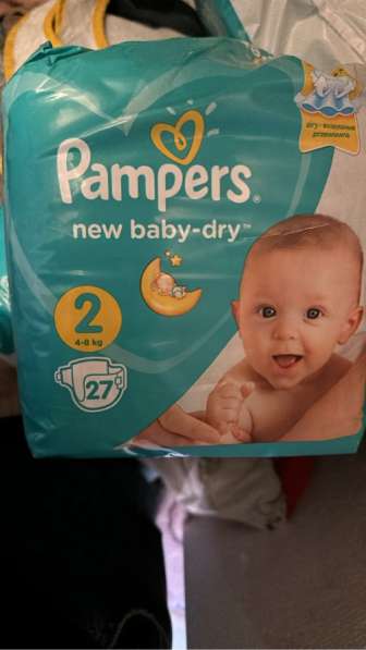 Pampers 2, подгузники 2