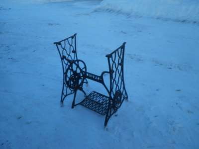 Старинная станина