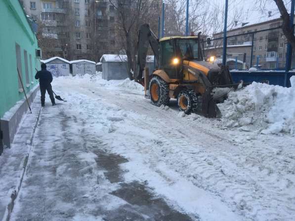 Уборка снега. Аренда спецтехники. Строительные услуги в Екатеринбурге