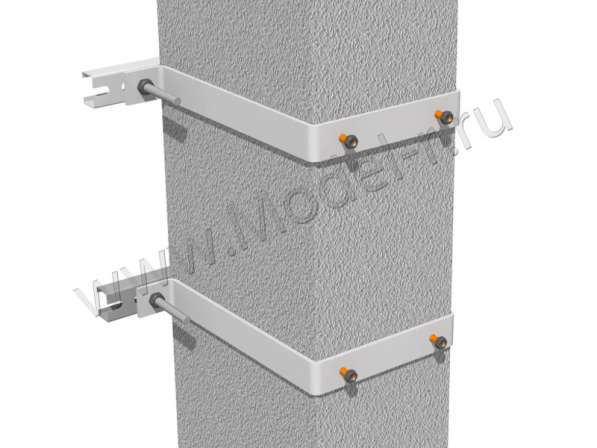 Крепление на столб в Москве фото 5