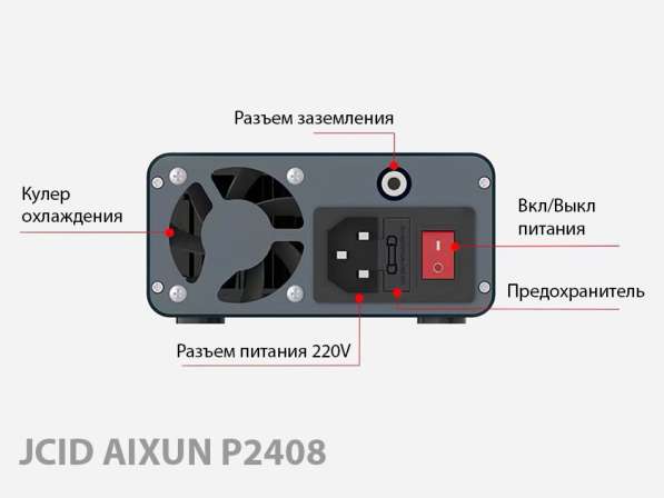 JCID AIXUN P2408 импульсный блок питания iOS/Android в Москве фото 3