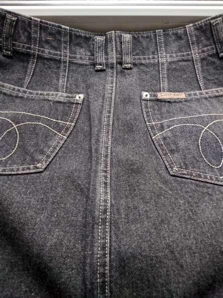 Новая джинсовая юбка на пуговицах серого цвета 26 размера в Пятигорске фото 7