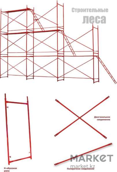 Аренда Н-образных лесов в фото 3