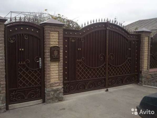 Ворота гаражные, ворота кованные, ворота промышленные в Кургане фото 13