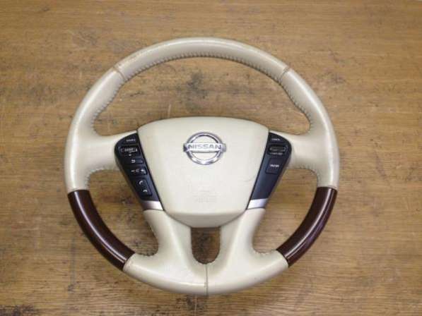 Перетяжка руля кожей в Москве фото 4