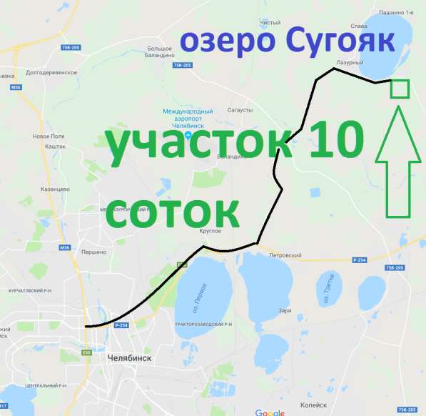 Участок 8.4 сот. (ИЖС) в Челябинске
