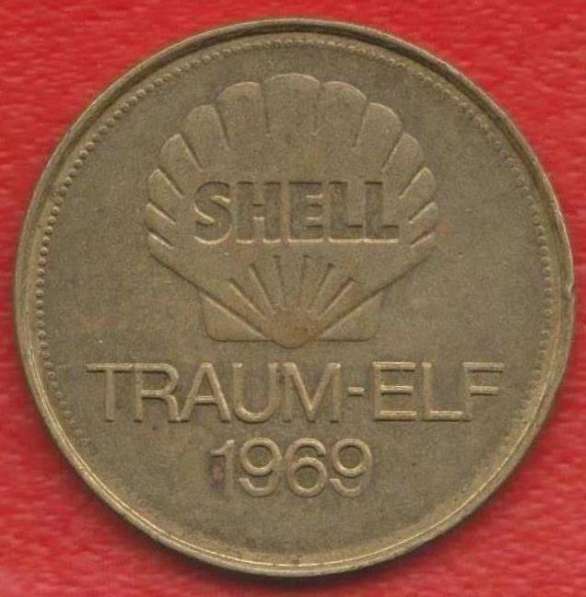 Германия жетон Shell Шелл Зиги Хельд футбол Traum-elf 1969 в Орле