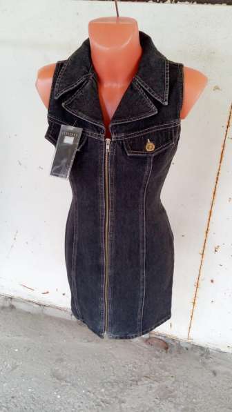 Новый джинсовый сарафан на молнии с воротником 30 размера в Пятигорске фото 7