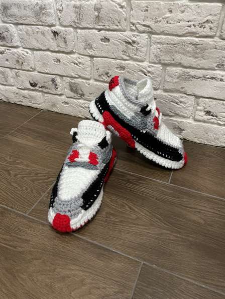 Вязаные тапочки в виде кроссовок Nike Air Max 90
