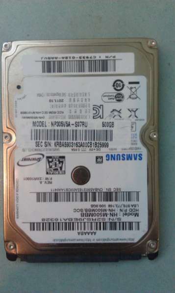жесткий диск Hitachi 500Gb в Сургуте фото 3