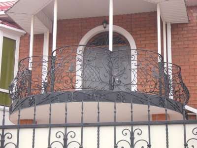 Кованные перила для балконов, лестниц. ковка, балконы в Краснодаре фото 7