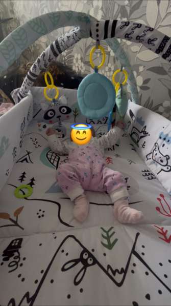 Коврик-манеж для новорожденных