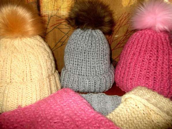 Женские шапки зима