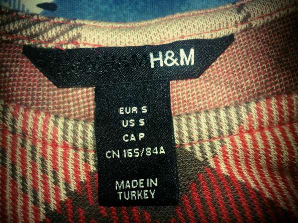Клетчатая туника H&M в фото 4