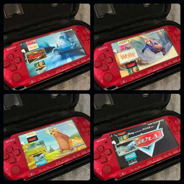 Sony PSP 3008 лимитированная красная, 40 + игр в Екатеринбурге фото 6