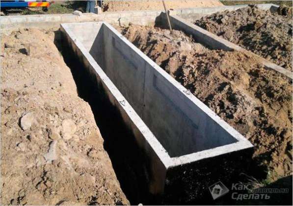 Железобетонный погреб, монтаж, строительство погреба