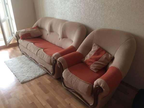Мягкая мебель, диван и два кресла в Белгороде