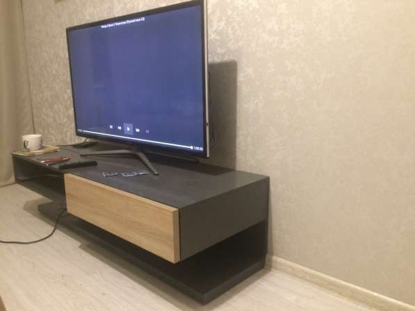 Угловой шкаф с консолью под кинотеатр в Москве фото 4