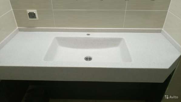 Столешница из искусственного камня в Красноярске фото 8