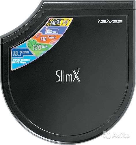 MP3/WMA/CD плеер slimx iRiver iMP-900 FM тюнером