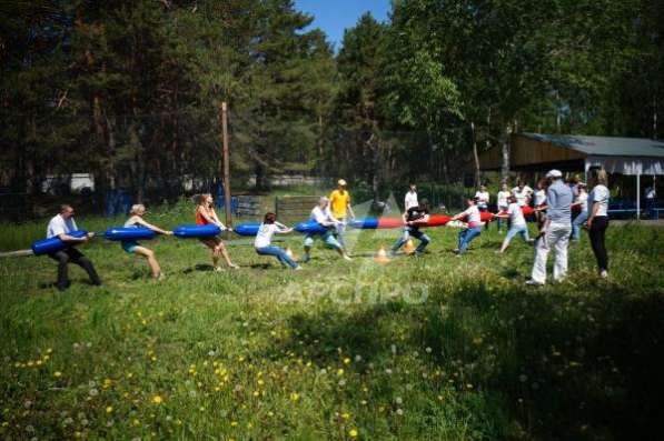 Корпоратив на природе, спортивные праздники, тимбилдинг, веселые старты в Новосибирске в Новосибирске