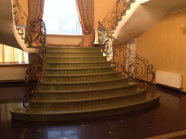 Кованые перила в Москве фото 5