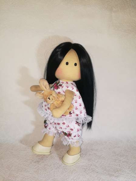 Текстильная игровая кукла с гардеробом 16комплектов одежды в Краснодаре фото 6