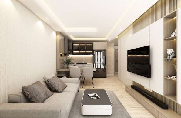 3-к. квартира 82м² Турция, Анталья, Хурма в 